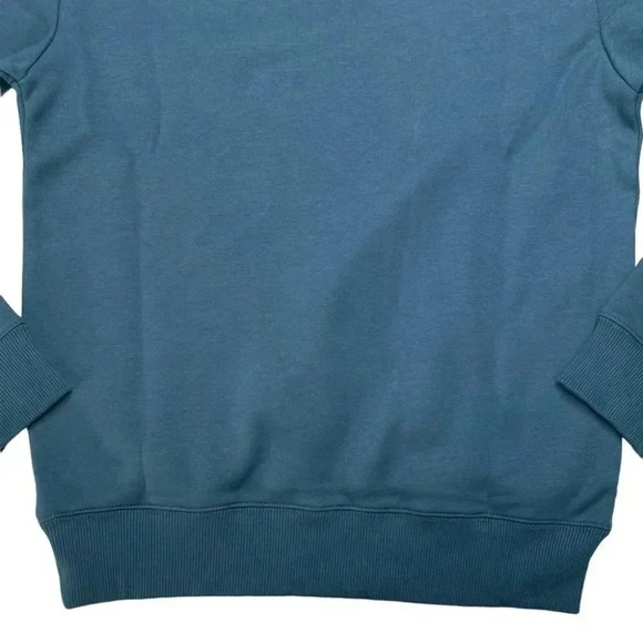 Natori Bagani Fleece Side Zip Classic Fit Crewneck Mens Sweatshirt Medium - Picture 11 of 12